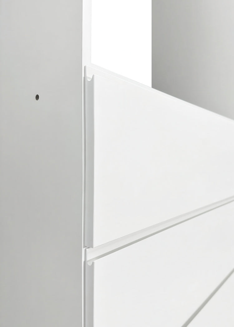 Prosper White Freestanding Walk In Wood Closet System