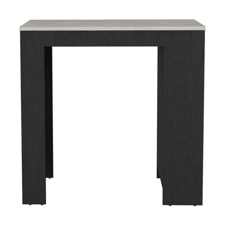 Kitchen Island With Storage Base In Wenge And Ibiza Marble