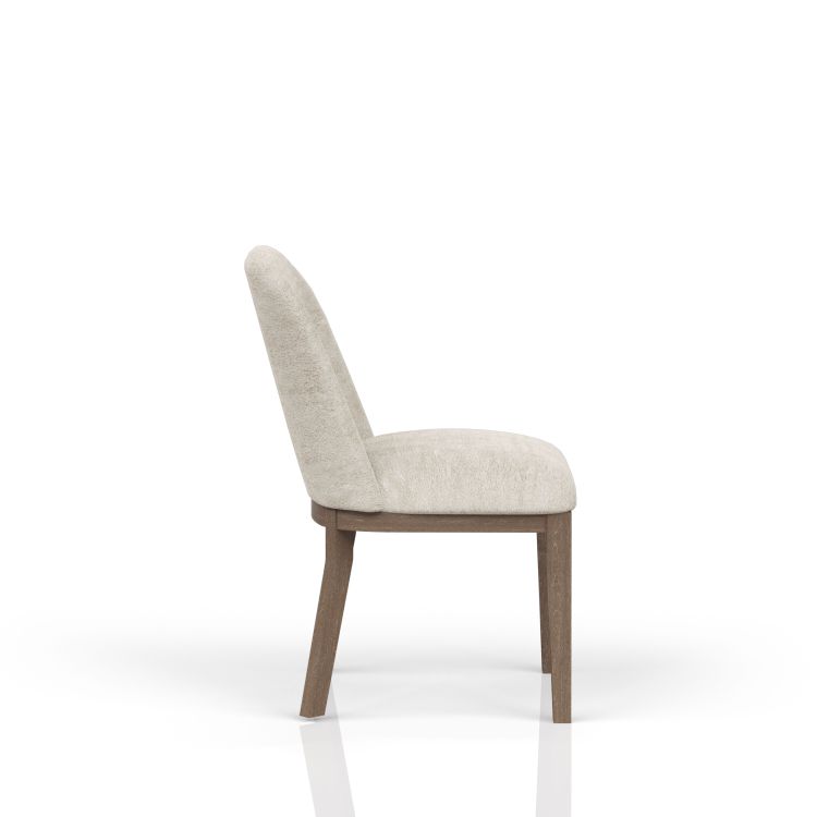 Cocoa And Ivory Shelter Upholstered Chair Set Of 2