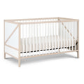 Pixie Zen 3 In 1 Crib In Washed Natural White