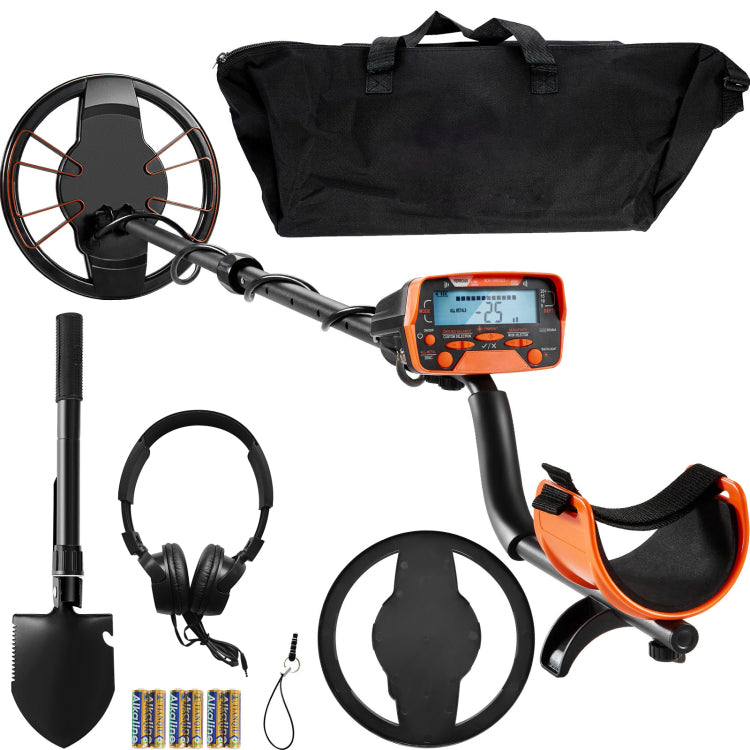 Metal Detector For Adults & Kids, 10 Inch Waterproof Search Coil With Lcd Display 7 Modes, Adjustable 41'' 52'' Aluminum Stem, Dsp Chip Higher Accuracy Gold Detector 10'' Detection Depth