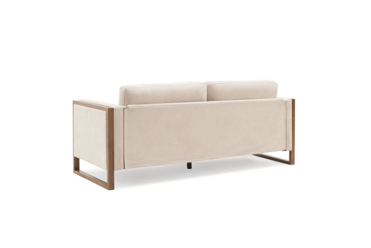 79" Modern Sofa With Solid Wood Legs,3 Seater,Living Rooms,Bedrooms,Apartment Office