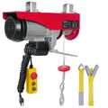 Electric Hoist, 1320 Lbs Lifting Capacity, 1150W 110V Electric Steel Wire Winch With 14Ft Wired Remote Control, 40Ft Single Cable Lifting Height & Pure Copper Motor, For Garage Warehouse Factory