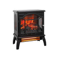 18 Inch 3D Flame Electric Infrared Quartz Fireplace Stove With Remote Control