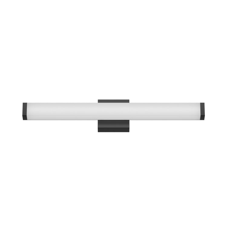 Bathroom Vanity Light Black 25 Inch Modern Vanity Lights For Bathroom 14W Led Bath Lights Over Mirror Cool White Light 6000K