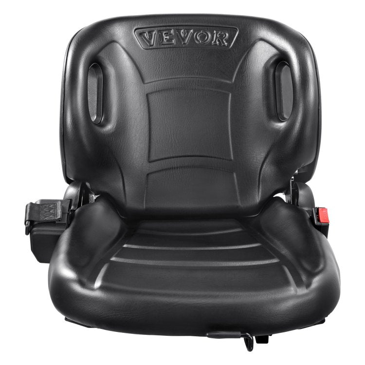 Universal Forklift Seat,Tractor Seat With Adjustable Angle Back, Micro Switch And Seatbelt,Wrap Around Forklift Seat For Tractor Loader Excavator