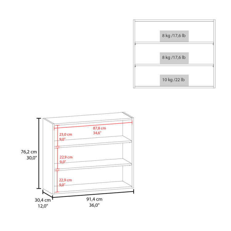 Meeker Wall Cabinet, Kitchen, Black