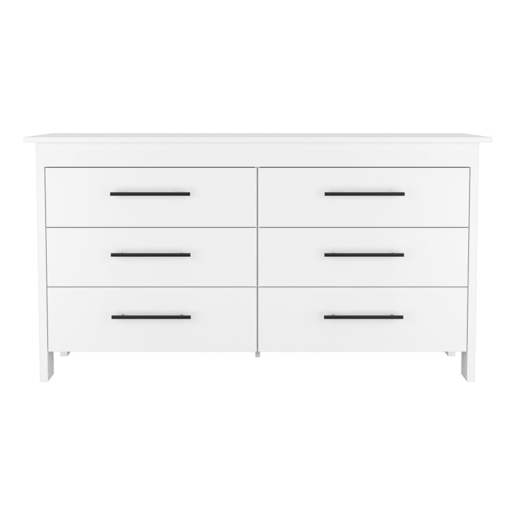 Luxor Six Drawer Double Dresser