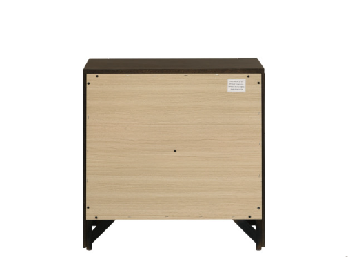 Oberreit Walnut Finish Nightstand