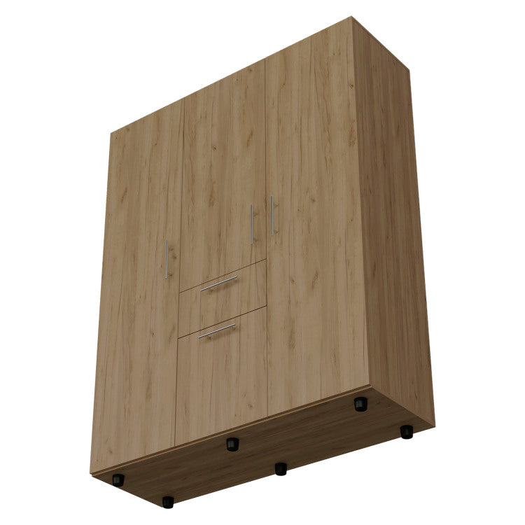 Armoire, 2 Doors, 5 Shelves, 1 Drawer