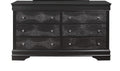 Shaker Crocodile Metallic Grey Dresser