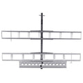 Motorcycle Carrier Scooter Dirt Bike Hitch Mount 600Lbs Rack Ramp Hauler