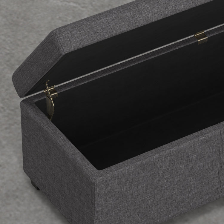 Lincoln Extra Large Storage Ottoman Bench
