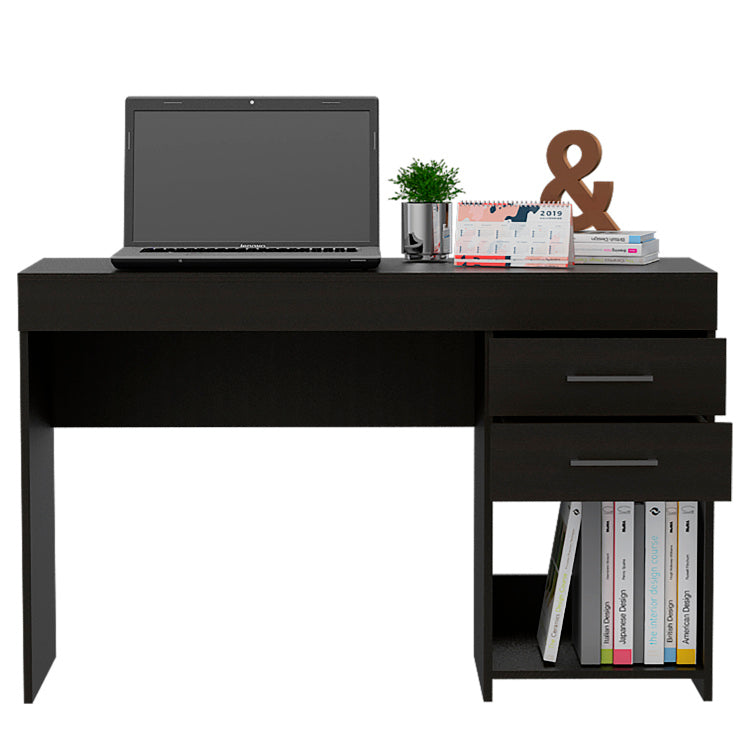 Austin Writing Computer Desk, Two Drawers, One Cabinet