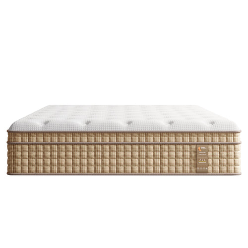 12 Inch Queen Hybrid Mattress With Independently Encased Springs & Gel Memory Foam, Medium Firm, Fiberglass Free, Certipur Us Certified, Mattress In A Box