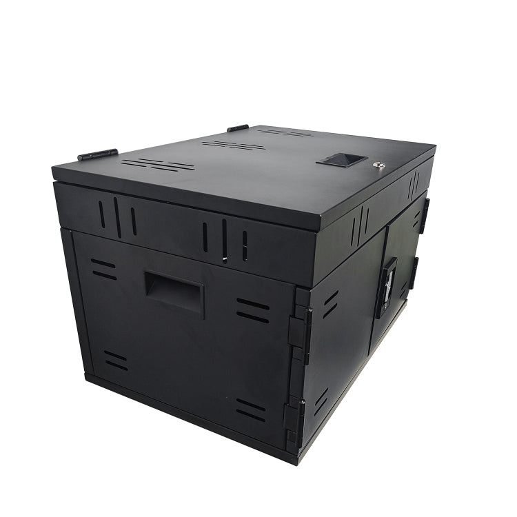 12 Device Charging Station For Laptops And Tablets, Charging Cart Charging Cabinet, Surge Protection For Classroom Or Office, Up To 17.3" Screen