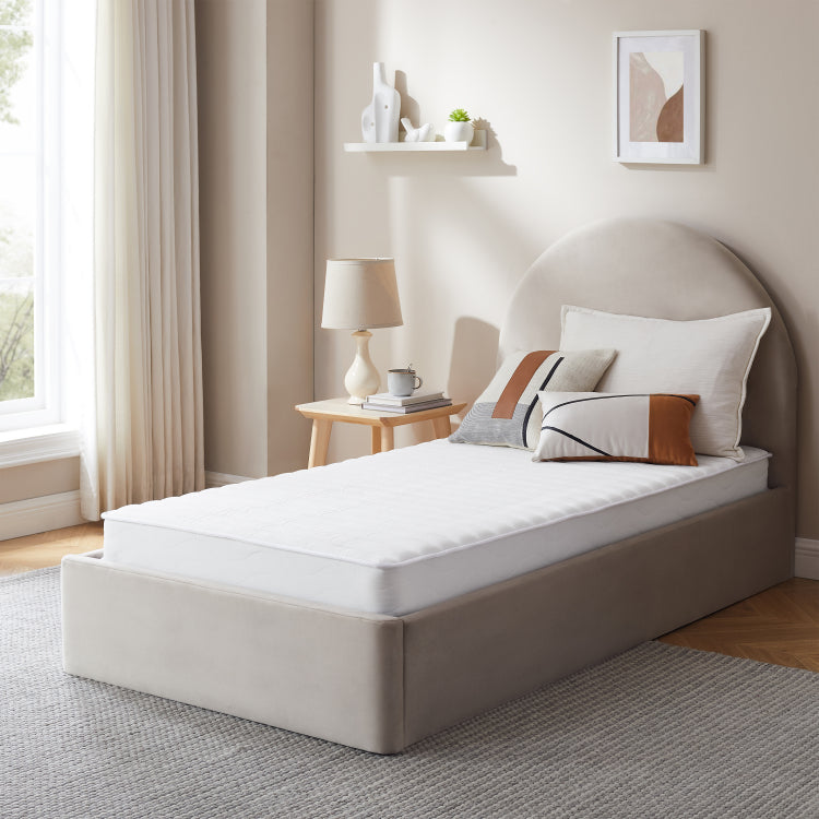 5 Inch Medium Firmness Bonnell Spring Mattress,Even Support & Lasting Comfort For Balanced Sleep.Twin Size