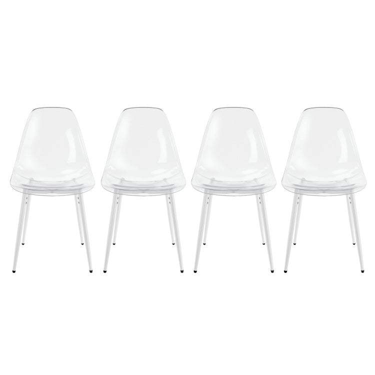Pet Chair 4Pcs White