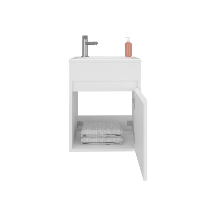 Sutcliffe Vanity Sink, Bathroom, White