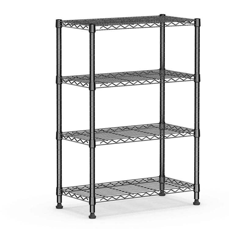 1000 Lbs Storage Shelving Steel Heavy Duty 4 Tier Utility Shelving Unit Steel Organizer Wire Rack For Home,Kitchen,Office 13.7" D X 29.5" W X 47.2" H