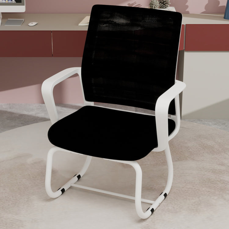 Minimalist Modern Office Chair Metal Frame, Soft & Comfortable, Home & Office Use, Multiple Colors Available
