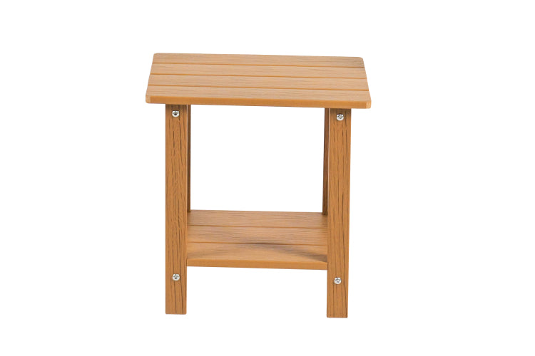 Stylish Side Table Perfect For Outdoor Yard Togethers Snacks & Cozy Afternoon Relaxation,Hips Material