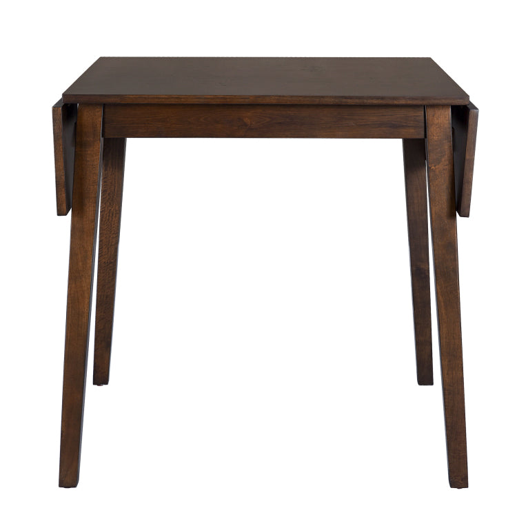 29" 45" Extendable Dining Table For 4, Folding Kitchen Table With Rubberwood Legs, Space Saving Dinner Table For Living Room, Kitchen, Dining Room, Small Space Only Table