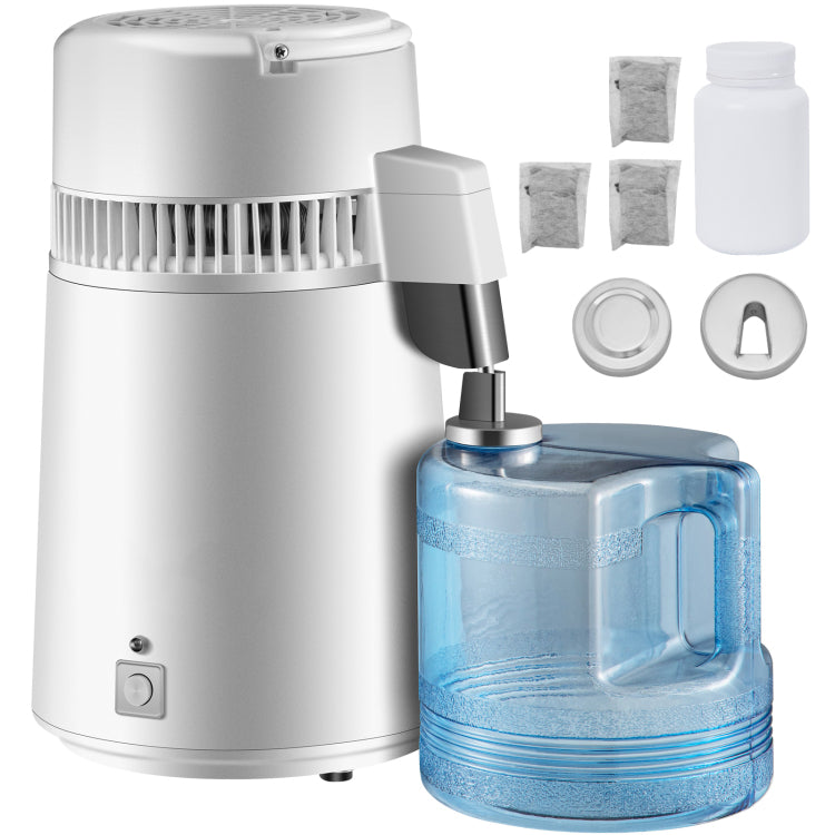 Newest 4L Dental Medical Pure Water Distiller All Stainless Steel Internal