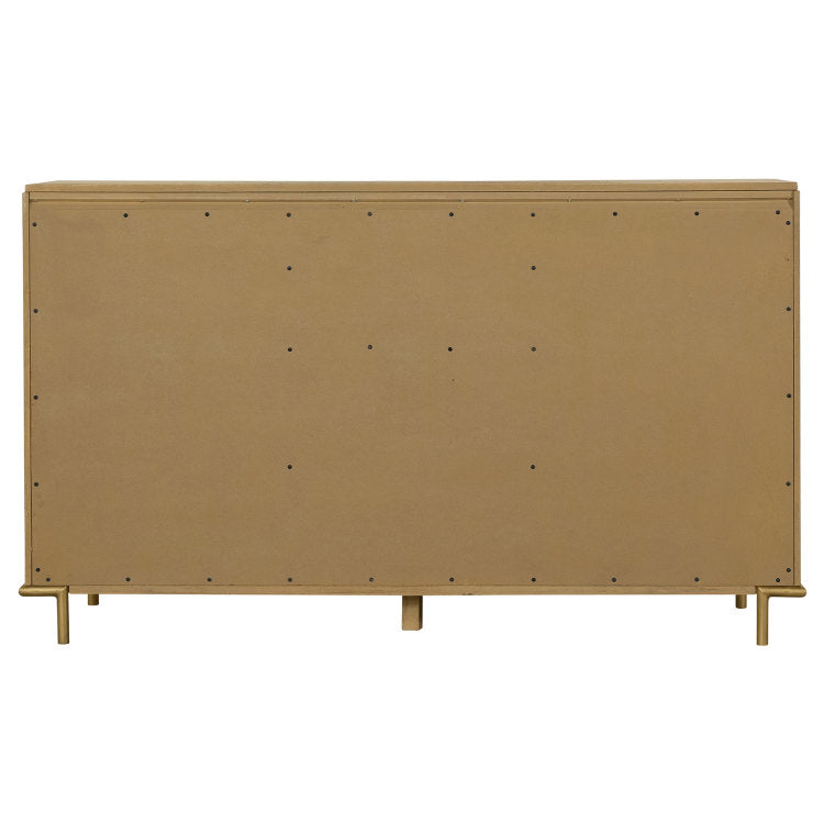 Stevie Sand Wash Rectangular 8 Drawer Dresser