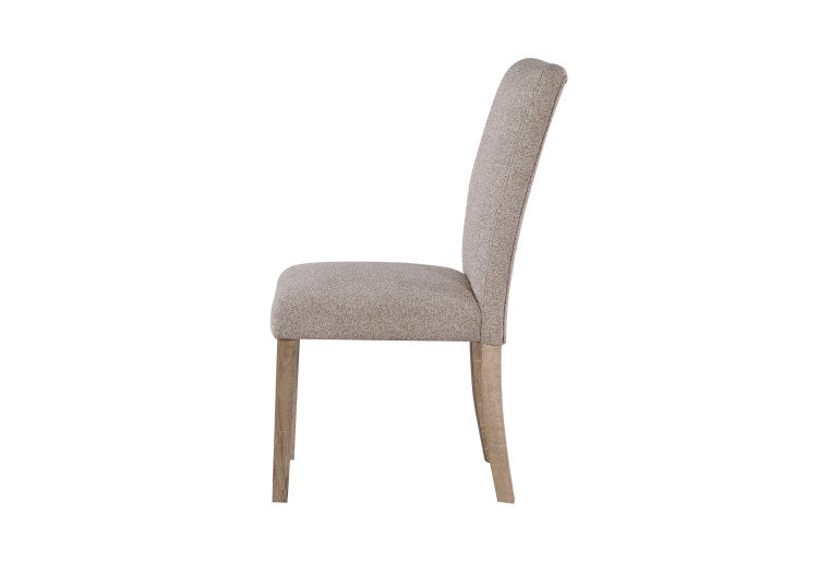 Stone Dining Chair Beige Kit Of 2