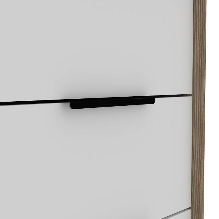 Marion Slide And Pull Dresser, Four Drawers