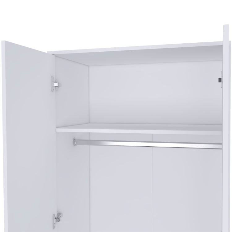 Rio Double Door Armoire, One Cabinet, Hidden Drawer