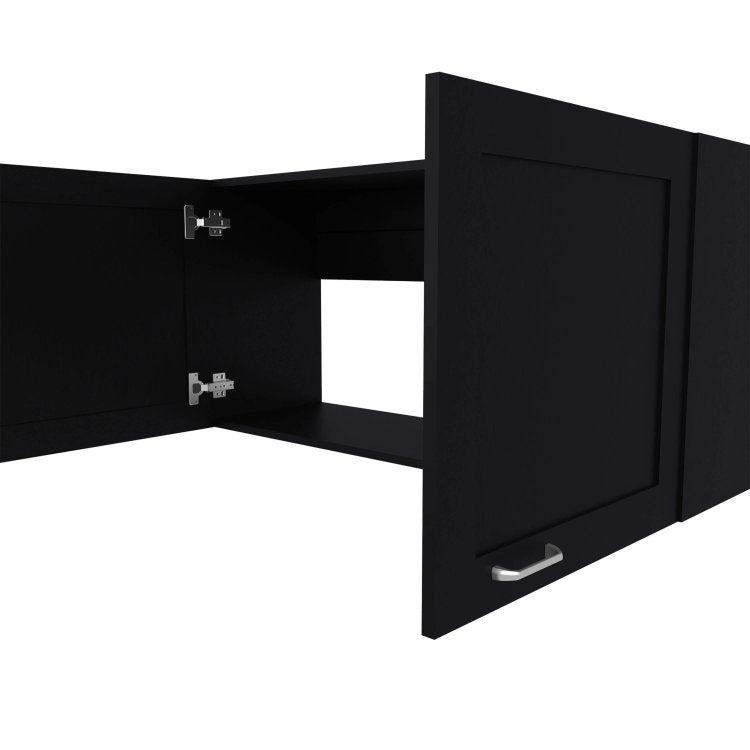 Wenge Kitchen Wall Cabinet With 2 Doors