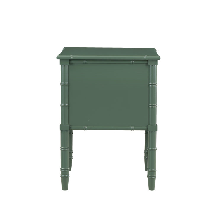 Emmett 2 Drawer Nightstand Vintage Green
