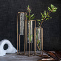8.5X2.8X15.3 Oversized Pedestal Beaker Vase