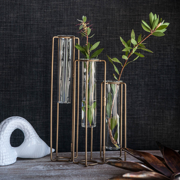 8.5X2.8X15.3 Oversized Pedestal Beaker Vase