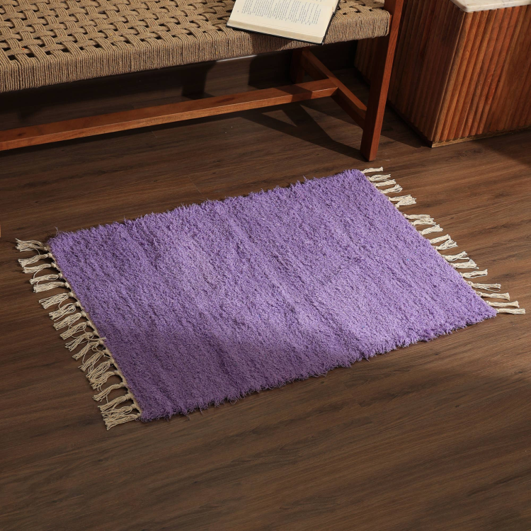 Camelot 36X24" Scatter Rug Stylish Purple Accent Rug For Living Room, Bedroom, & Home Decor"