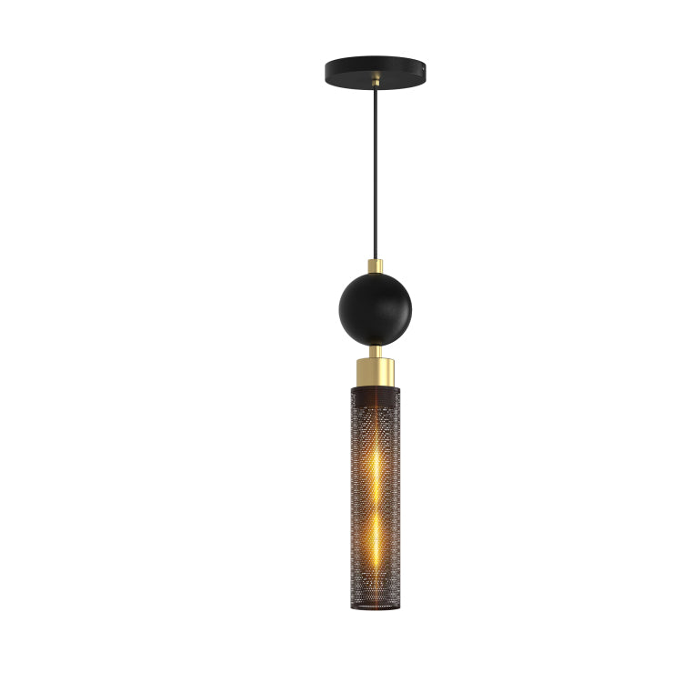 Modern Black Wrought Iron Pendant Light For Kitchen Island , Adjustable Cord Pendant Fixture, Hanging Lighting Over Kitchen Island, Indoor Chandelier For Bedroom & Bathroom