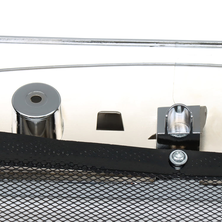 Chrome Front Grille Compatible With Freightliner Cascadia 2018 With Bug Screen
