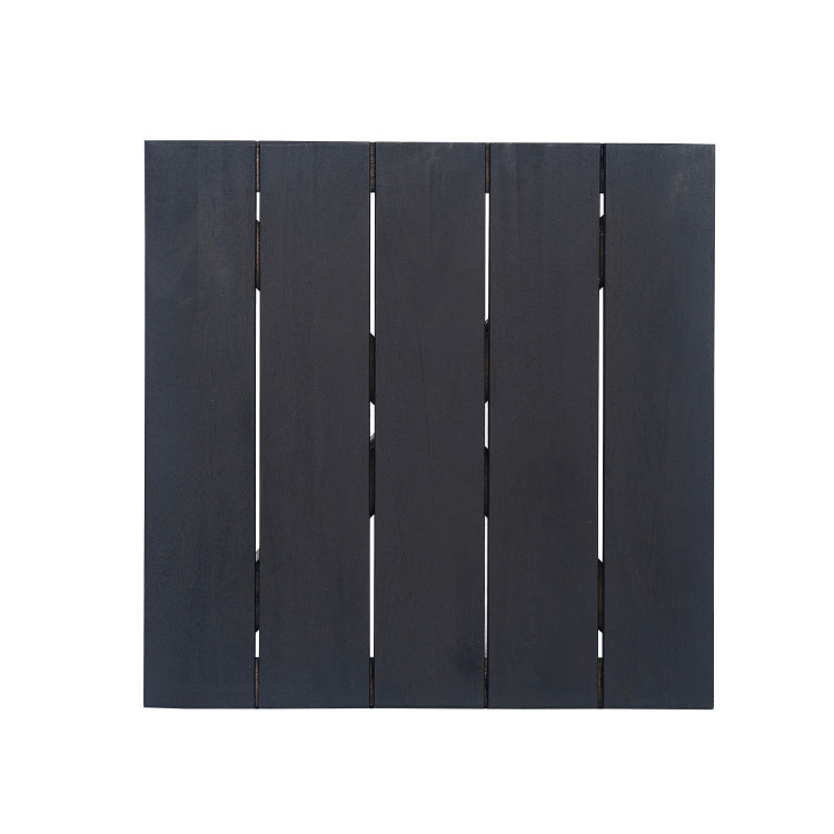 ELLA SQUARE SIDE TABLE, Black no - acacia wood - garden & outdoor - acacia wood