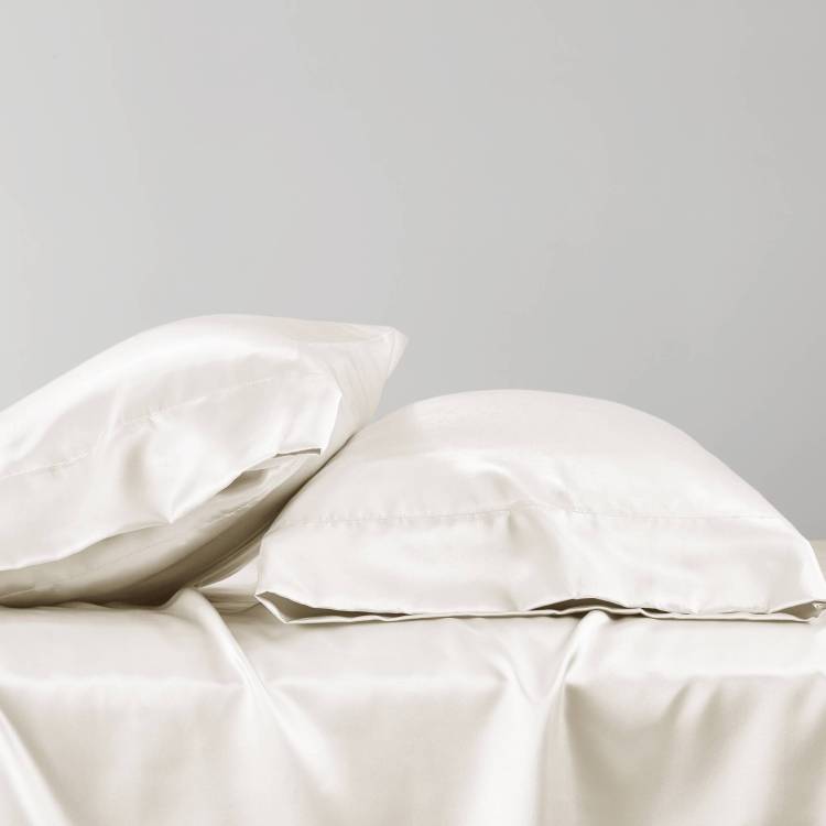 4 Pcs Twin Luxury Sheet Set Ivory