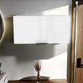 Coolidge Pull Up Wall Cabinet, Compact Design, Single Shelf, Modern Style, White