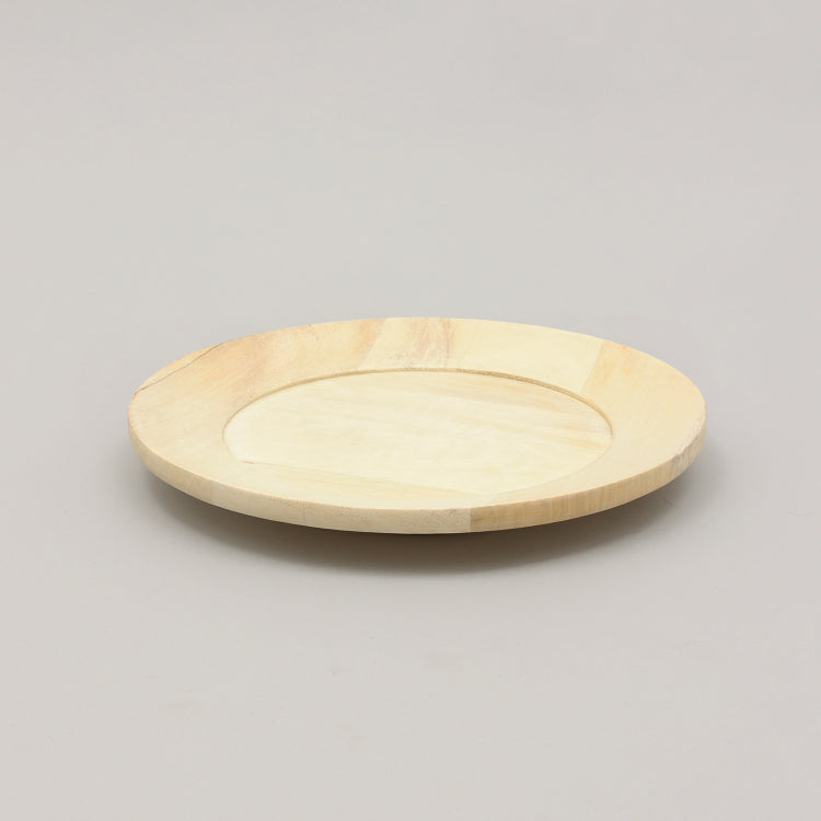 Handcrafted 13" Wood Charger Plate Wooden Dinning Placemat Artisan Wood Tableware