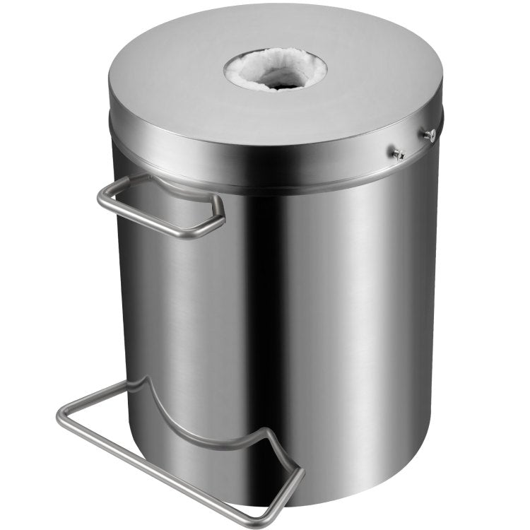 Propane Melting Furnace Kit, 12Kg Large Capacity Foundry Home Kilns,Stainless Steel Smelter, Blacksmithing Forge With Crucible An Tongs Kiln, For Metal Scrap Recycle, Gold Copper Silver Casting
