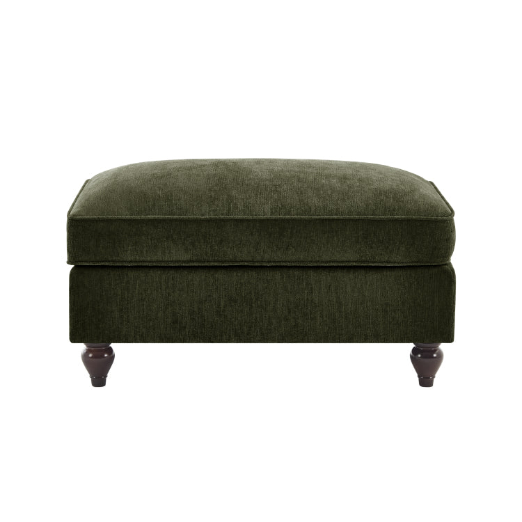 Ottoman Chenille Green