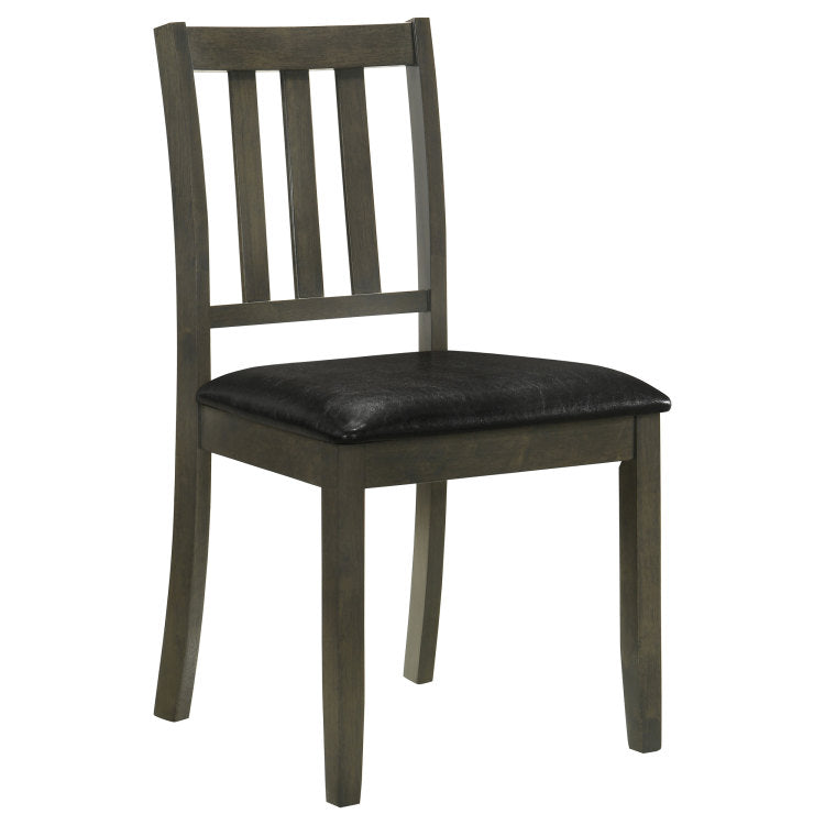 Rowland Charcoal 5 Piece Dining Set