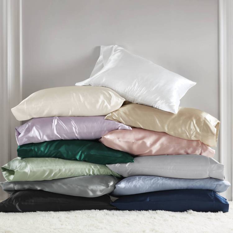 4 Pcs Twin Luxury Sheet Set Grey