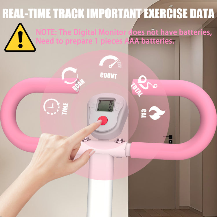 Stair Stepper With Resistance Home Upgrade Vertical Climber Workout Machine For Full Body Exercise Climber Fitness Equipment With Stable Frame Adjustable Handlebar Pink