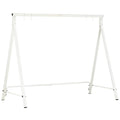 Outsunny Metal Porch Swing Stand, Heavy Duty Swing Frame, Hanging Chair Stand Only, 528 Lbs Weight Capacity, For Backyard, Patio, Lawn, Playground, White