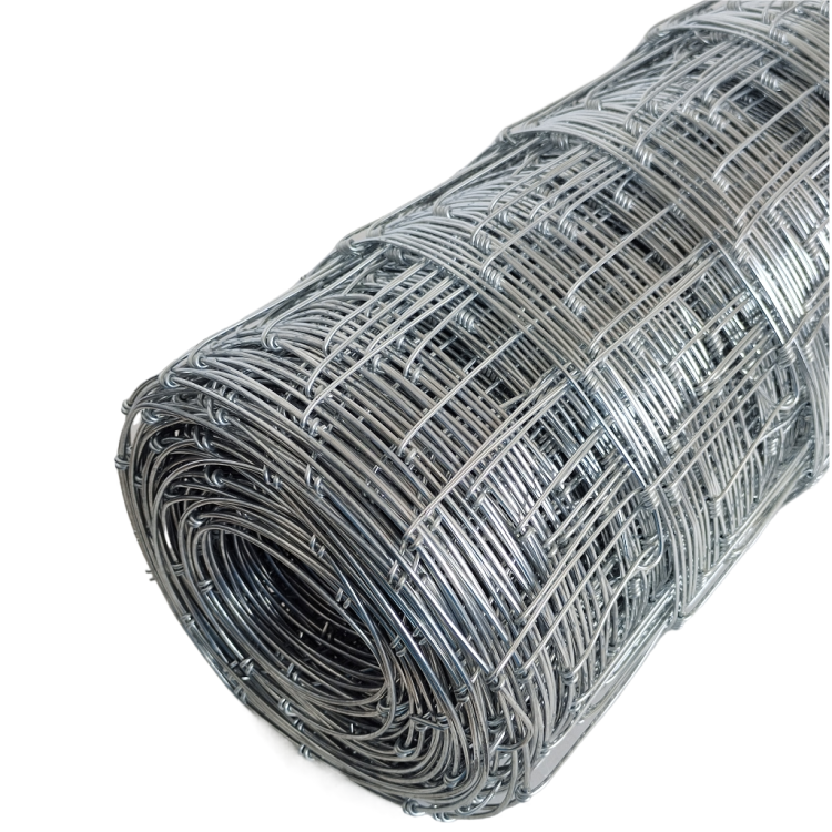 Farm Fence 4Ft X 328Ft 14Gauge Heavy Zinc Coating Cattle Fence,Galvanized Field Wire Fencing Deer Fence,Goat Fence,Hog Wire Fencing For Yard Livestock & Animals Protection